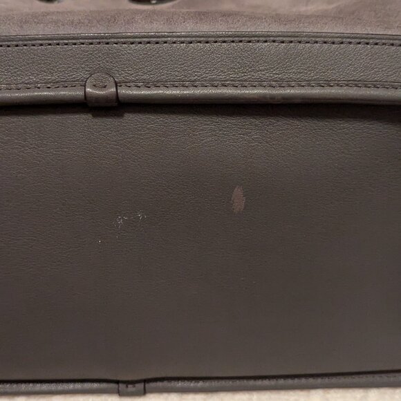 Coach Mixed Leather Dreamer 36 Handbag Gray - Picture 16 of 16